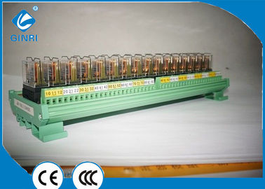 China AC 220V Output PLC Relay Module , 16 Channel Omron Relay Module For Servo System supplier