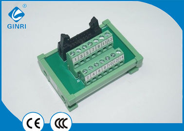China PLC Control Interface IDC Module DC24V  Custom Phillips Screw , Slotted Screw supplier