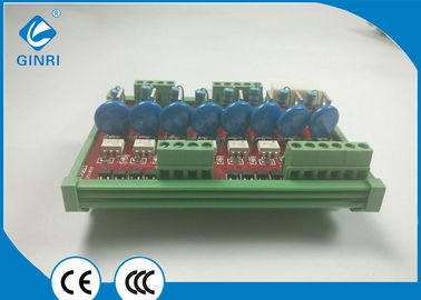 China 6CH PLC Amplifier Board Module / SCR Output Board DIN Slider Servo System supplier