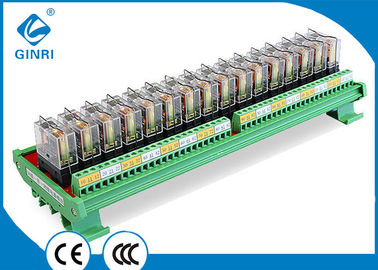China DC 24V 16 Channel Relay Module Electromagnetic Valve CE / CCC Certification supplier