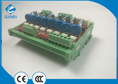 China 4 Channel Relay Module / PLC Amplifier Board  Positive Negative Control Optocoupler supplier