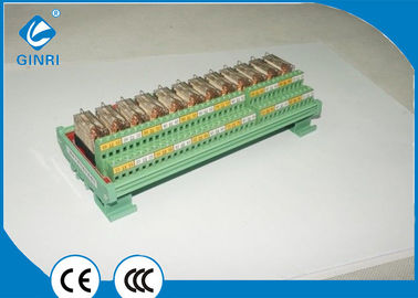 China 12 Road Optocoupler Relay Channel Module Boards , Weidmuller Relay PLC Amplifier Board supplier