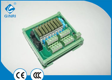 China PLC Output Interface I O Relay Module With MIL / IDC Mounted Connector supplier