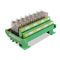 24 VDC OMRON PLC Relay Module JR-8L2 DIN Rail Mounting NPN And PNP Compatible supplier