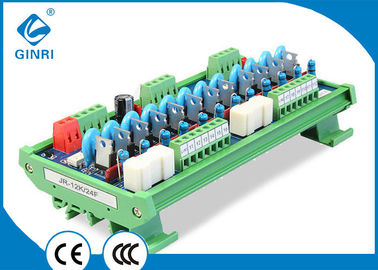 China PLC SCR I O Relay Module 12K Excellent Stability Status Indication For Each Input supplier