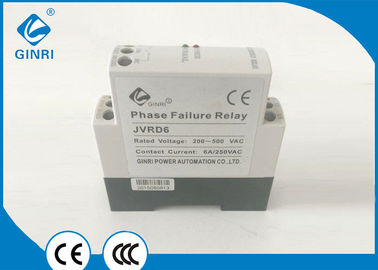 China Phase reversal protector Three Phase Voltage Monitoring Relay 2 CO , 6A supplier
