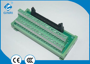 China Micro - Controller Interface Breakout Module , IDC Connector Unit 40 Pole Terminal Block supplier