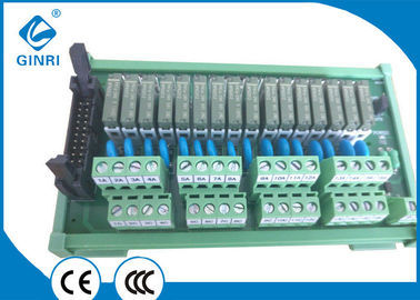 China 16 Channel I O Relay Module JR-B16PC 8 Point 24V Output Relay Module supplier