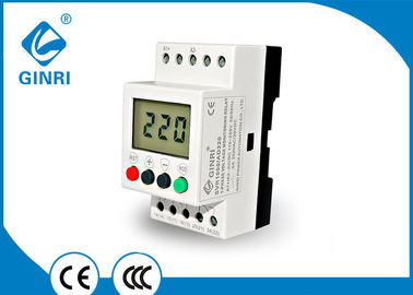 China 220V Digital SVR Single Phase Voltage Monitoring Relay 1CO / 1NC Contacts supplier