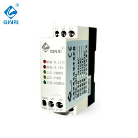 China Din Rail 4 Wire Three Phase Voltage Monitoring Relay Over Under Voltage Protection supplier